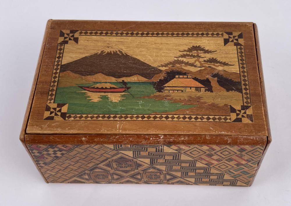 antique japanese puzzle boxes